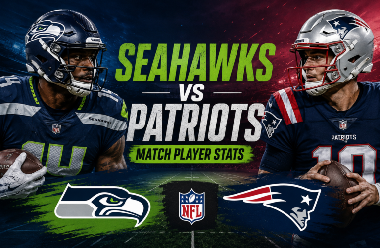 Seahawks vs Patriots Match Player Stats