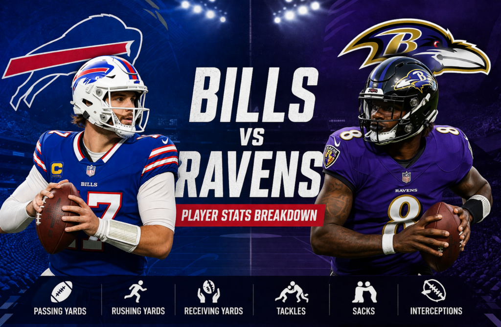 Buffalo Bills vs Baltimore Ravens Match Player Stats