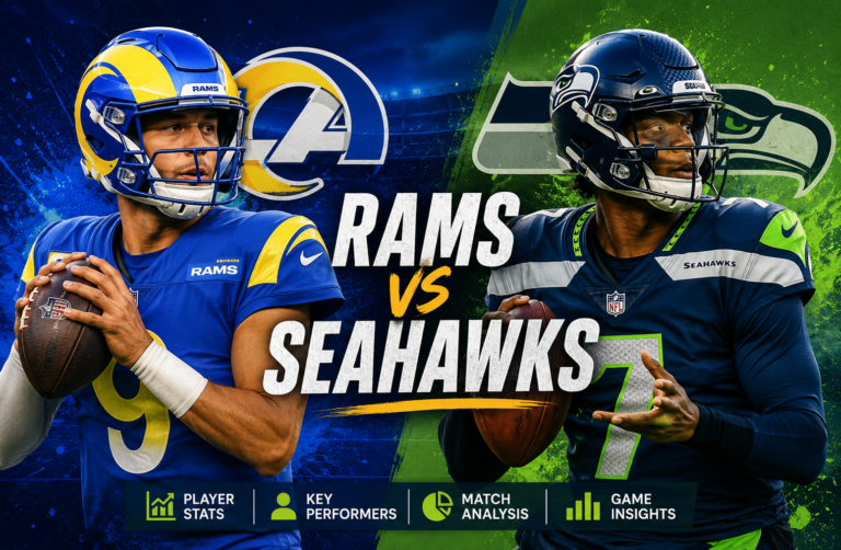 Rams vs Seahawks Match Player Stats
