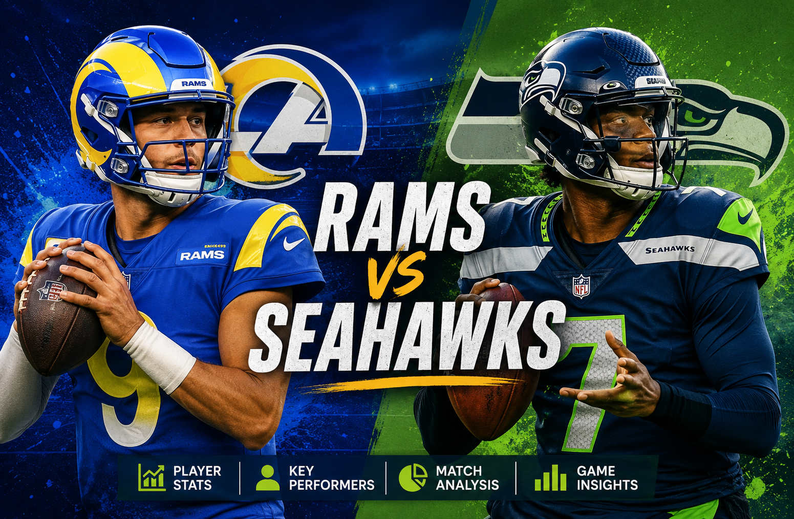 Rams vs Seahawks Match Player Stats